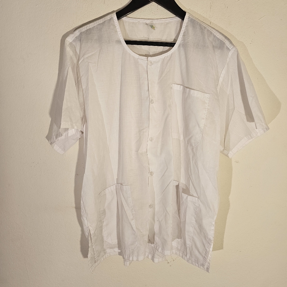 Men's White Tunic